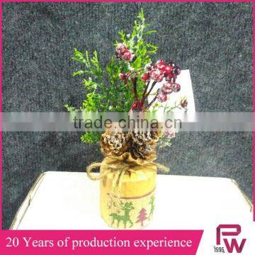 Factory high quality wholesale white pine needle artificial christmas tree for Christmas day