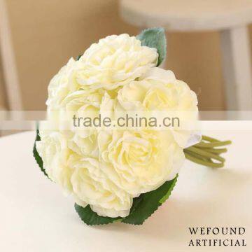 WF1301 Artificial Rose Flower Bouquet Wedding Decorations Handmade Bridal Bouquet