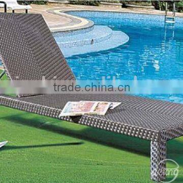 professional outdoor furniture distributor factory PE rattan outdoor beach chair lounge