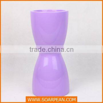 Unique Home Decorative Fiberglass Purple Flower Vase photo-3