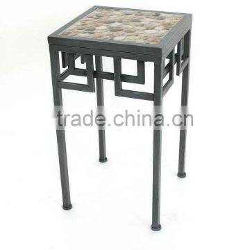 Chinese tea table in metal design