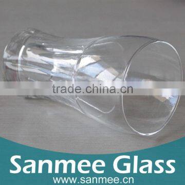 Embossed Old Fashion Style17.5oz Clear Beer Glass Wheat Beer Glass photo-3