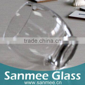 Sanmee Design Style Machine Blown Rounded Whisky Glass Cup photo-3