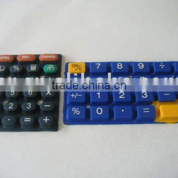 silicone caculator keypad custom silicone keypad silicone rubber keypad