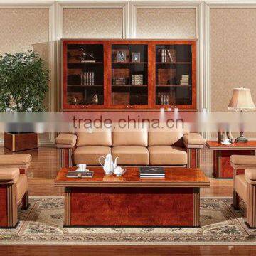 Latest Leather Office Sofa,Antique Office Sofa,Luxury Office Furniture(BF08-0224)