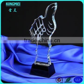 Kingmei Crystal Star Head Award K9 Crystal Trophy Cheap Glass Blank Trophy photo-4