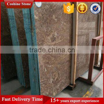 Coffee Brown Marble Pattern Floor Design photo-3