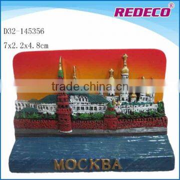 Poly resin MOCKBA souvenir for tourist