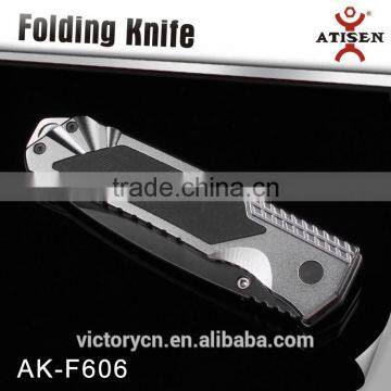 7cr17 Blade and aluminum handle multi function combination camping knife