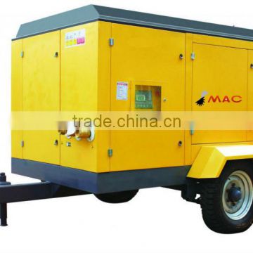 Portable electric screw air compressor for industry