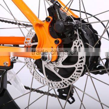 Hot Sell 26inch Aluminum Alloy Frame Electric Bike no Foldable Electric Fat Tire Bike 48V 350W photo-5