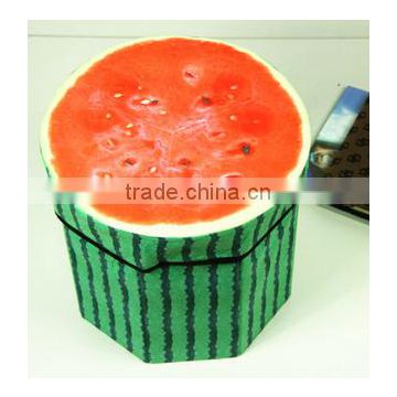 Large Size Cute Lint Folded Fruit Storage Box