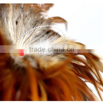Wood Handle Cock Feather Duster photo-3