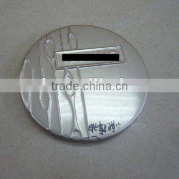 Embossed Tin Lid for Candle Glass Jar