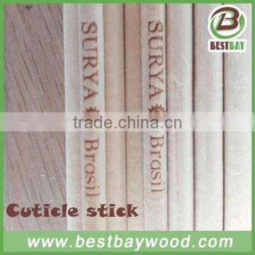 Wooden Nail Manicure Sticks,customized printed cuticle sticks