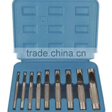 2017 Ningbo Yute 9PCS leather hole punch tools set