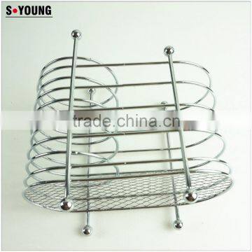 43017 Chrome Finish Utensil Holder Caddy Rack photo-3