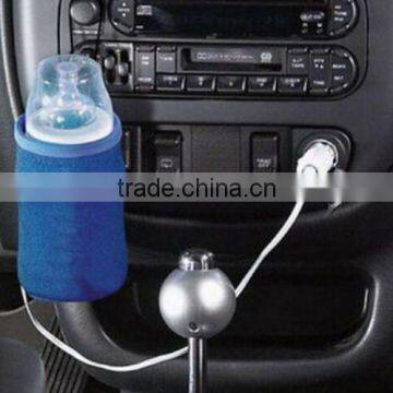 New Portable 12V in Car Auto Travel Baby Food Milk Water Bottle Cup Warmer Heater photo-3