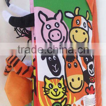New Born Baby Infant Developmental Soft Animal Cloth Book Farm Tails Cloth Book photo-6