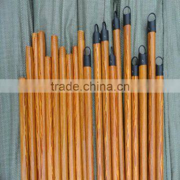 plastic boom wooden handle
