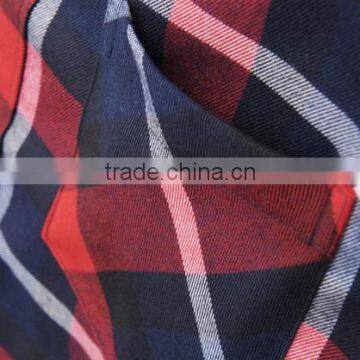 2104 New Style Men's Spring or Fall Twill Plaids Casual Shirt photo-5
