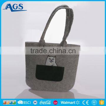 2017 New fashion bag for girls in simple shape
