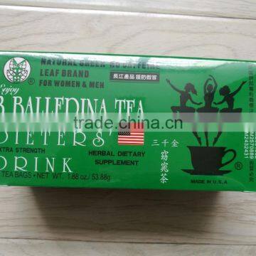 Appetite suppressant fast colon clean more calories burned three ballerina tea slimming tea