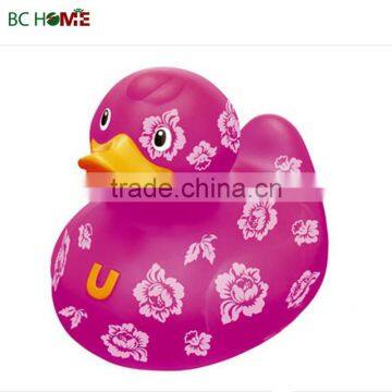 PVC floating rubber duck for baby toys