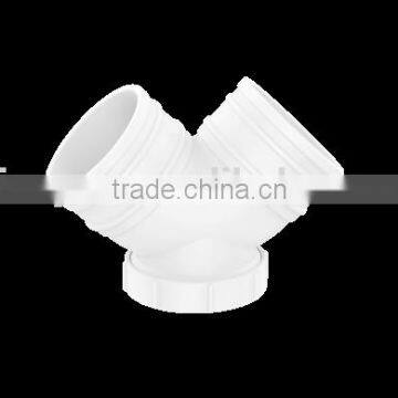 Factory price Manufacturer good quality PVC Fitting UPVC Rubber Joint plastic fitting for drainage GB 90DEG elbow with door