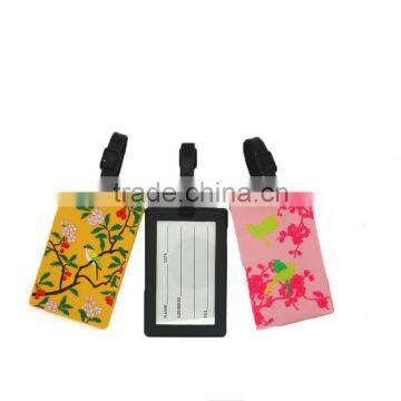 Fashionable Silicone Luggage Tag for Promotion , Pvc Luggage Tag Wholesale photo-2