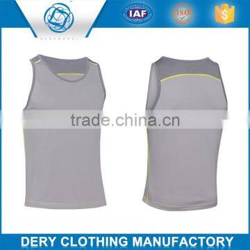 Professional good quality mens stringer tank top with breathable fabric