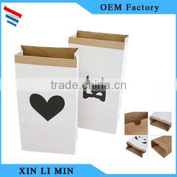 Hot sale customizable friendly kraft paper bag