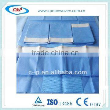 Adhesive drapes during surgery for preventing surgical site infection