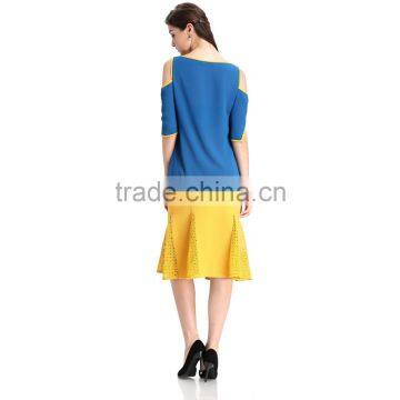 Domin Fashion Guangzhou Factory Latest Skirt Design Pictures photo-6