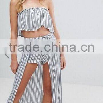 2017 Custom Beach Stripe Short Overlay Set photo-2