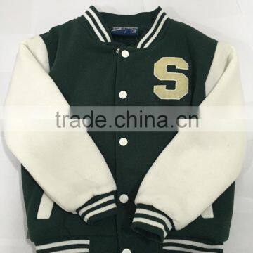 Custom Kids Coat Boys Winter Bomber Varsity Jacket photo-4