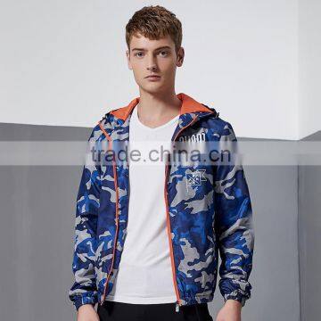 Hot Selling Men Cool Hiphop Style High Quality Camo Printing Jacket Sports Jogging Coat M-3XL XN-PJ16025 photo-3