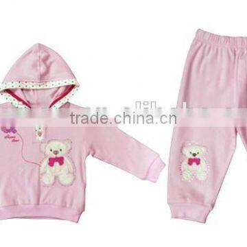 2015promotion high quality childrens knitting patternsgirl fashion clothing sets