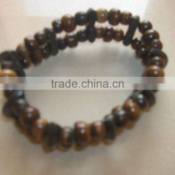 Wood Bead Bracelets