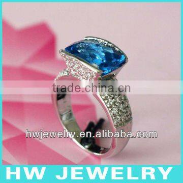 Blue Topaz Ring