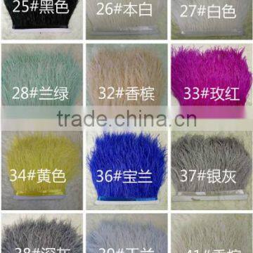 Wholesale Manufacturers Selling Mixed Color Decotation Ostrich Feather photo-2