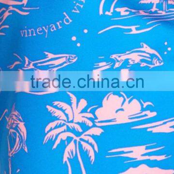 New Design Pattern Custom Print Island Scenic Swim Trunks With Lined Keen Length 100% Polyester Board Shorts photo-5