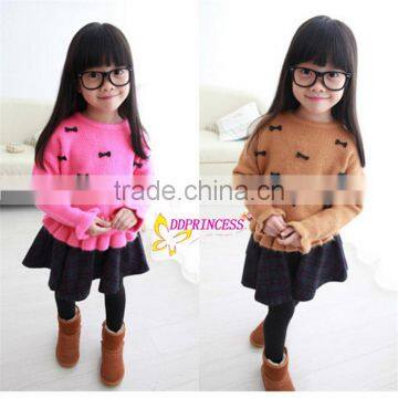 2015 children's clothing factory direct wholesale of fancy winter sweater for baby