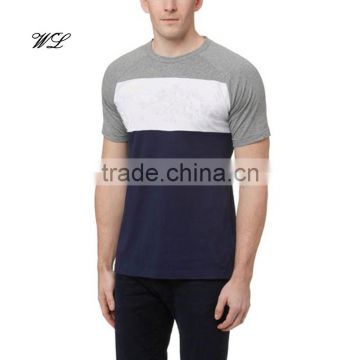 Wholesale 100% cotton custom fashion plain casual cotton-jersey T-shirt