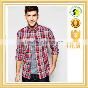 Flannel Check latest shirt designs for men