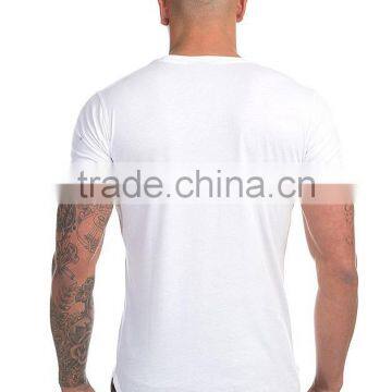 Black Slim Fit t Shirt Bulk Sale, Mens Slim Fit t Shirt Gym t Shirt photo-4