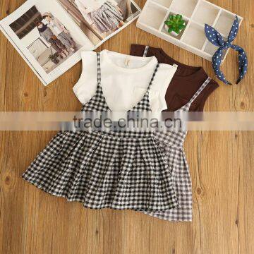 2017 New Arrival Cute Design Baby Wear/kids Clothes Baby Girls Two Pieces Sets photo-6