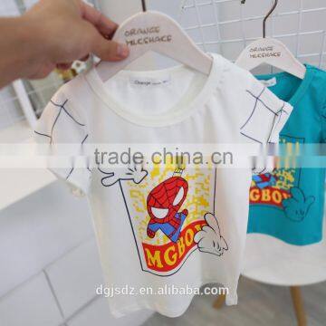 2017 children clothing baby shirt custom printing kids t shirt