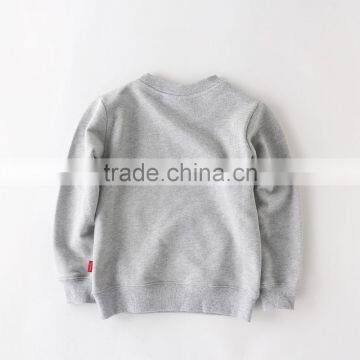 S33025W 2017 Spring New Arrival 100% Cotton Childrens Casual Sweatshirt photo-3