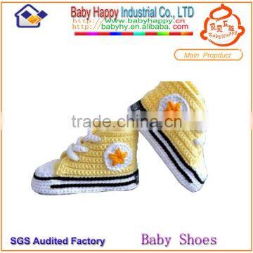 Wholesale High Quality Hand Made Crochet Baby Shoes